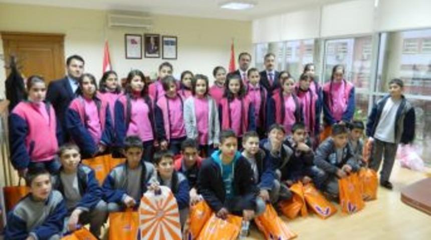 Kardeş okul &ouml;ğrencilerini misafir ettiler