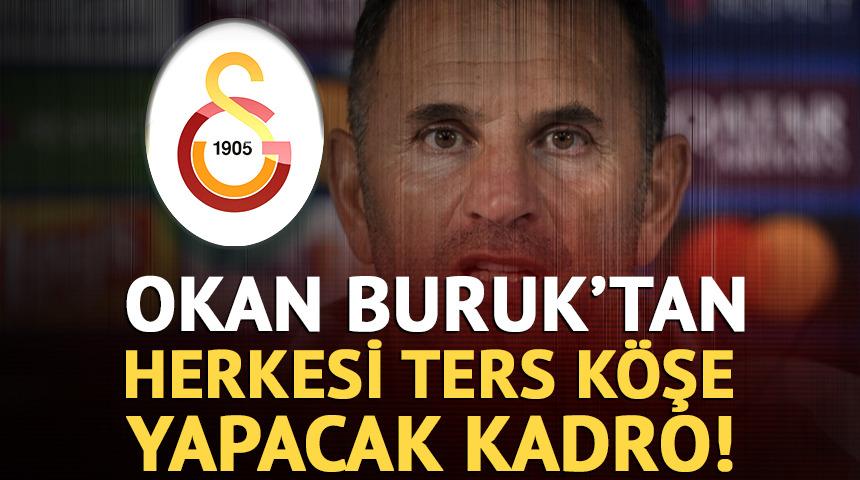 Galatasaray'da Gen&ccedil;lerbirliği ma&ccedil;ı &ouml;ncesi Okan Buruk'tan kadro operasyonu
