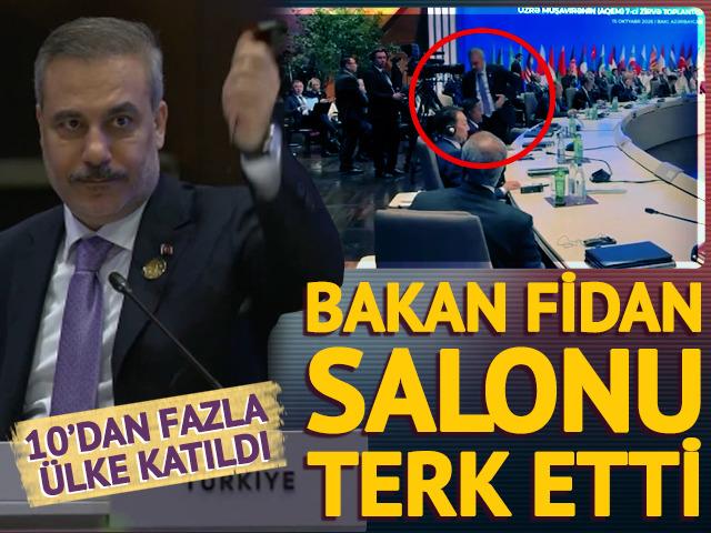Bakan Fidan &ouml;nc&uuml;l&uuml;ğ&uuml;nde İsrail Cumhurbaşkanı Herzog'a protesto! 10'dan fazla &uuml;lke katıldı