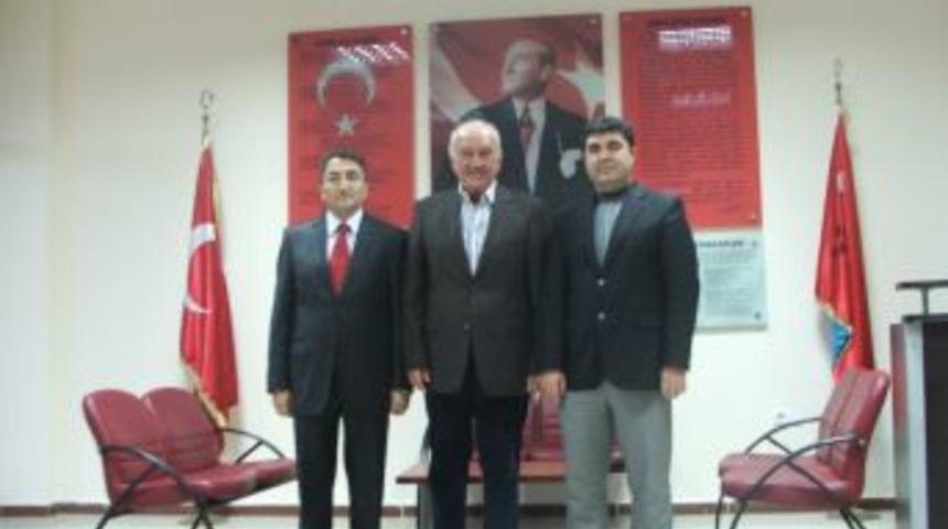 Fenerbah&ccedil;e eski Başkanı Şen, Bodrum &Ouml;zel Merter Anadolu Lisesi'ni ziyaret etti