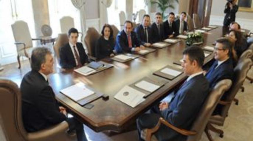 Cumhurbaşkanı G&uuml;l, Ankara Barosu başkanını kabul etti