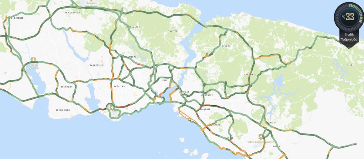 İstanbul da sokaklar boş kaldı! 1