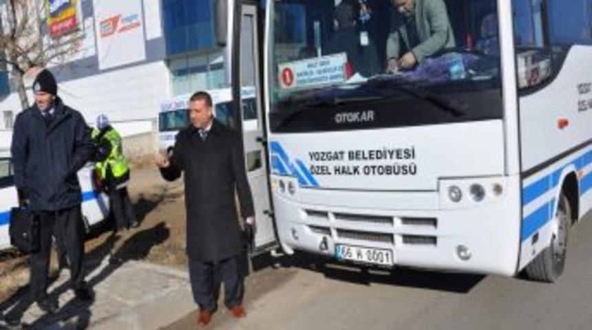 Zabıta ve emniyet m&uuml;d&uuml;rl&uuml;ğ&uuml; ekipleri halk otob&uuml;slerini denetledi