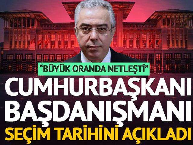 Cumhurbaşkanı Başdanışmanı Mehmet U&ccedil;um se&ccedil;im tarihini a&ccedil;ıkladı: 'B&uuml;y&uuml;k oranda netleşti'