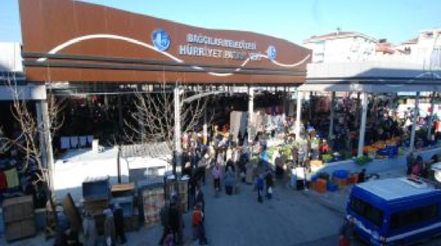 Bağcılar&rsquo;da modern pazar yeri a&ccedil;ıldı