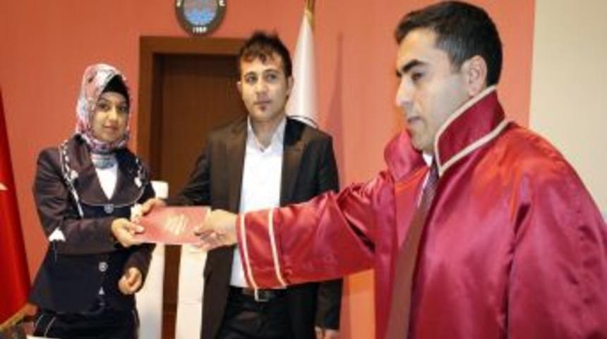 Kocasinan&rsquo;da ge&ccedil;en yıl 3 bin 17 &ccedil;ift evlendi