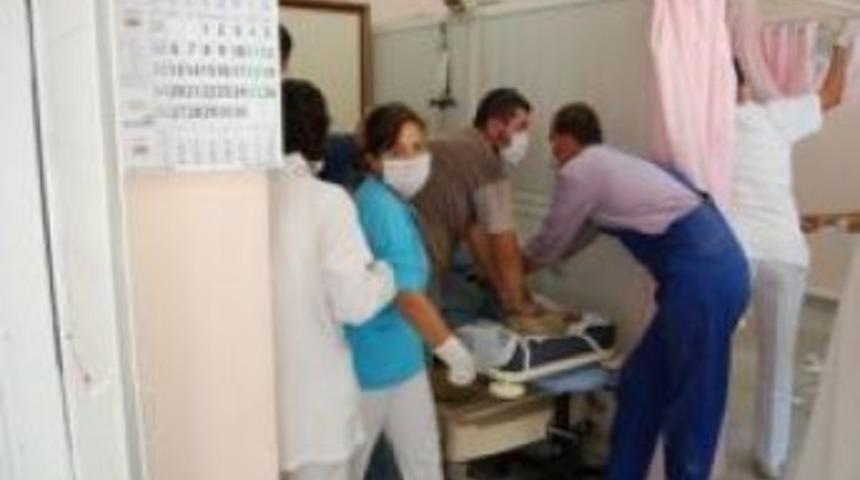 Tarım ilacından zehirlendiler