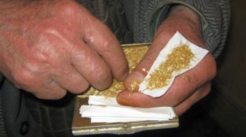 Kağızman'da t&uuml;t&uuml;n sarmak