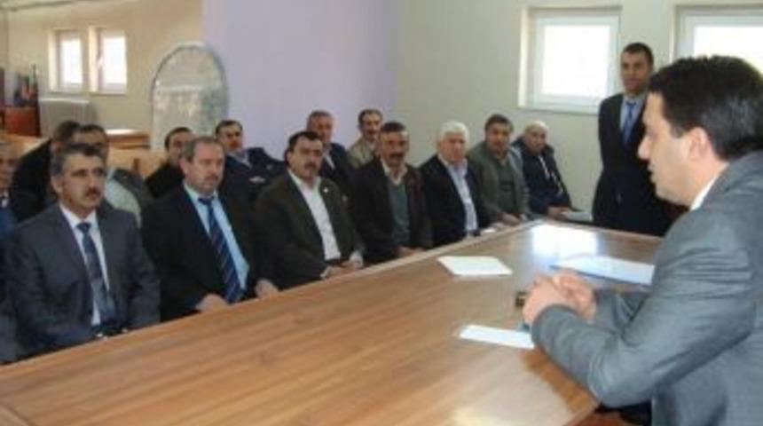 SYDV  muhtar temsilci se&ccedil;imi yapıldı