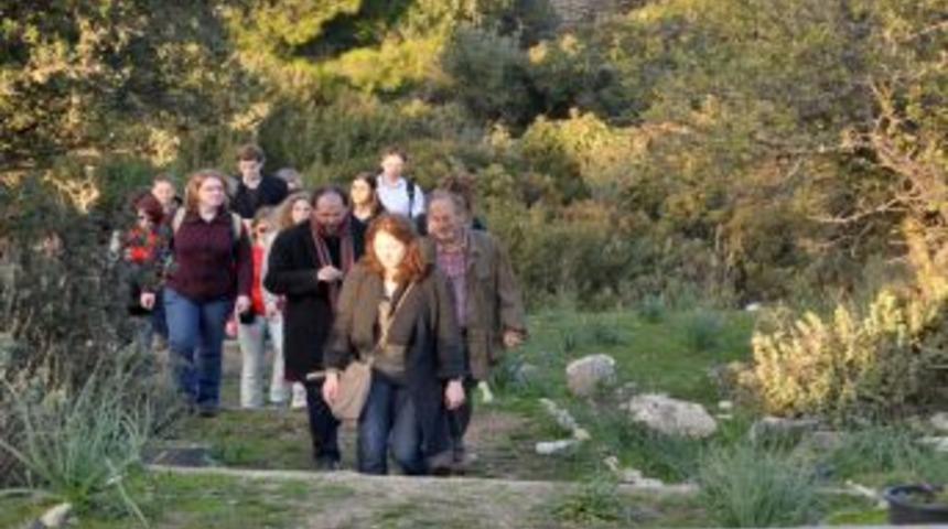 Alman arkeologlar Bodrum'daki Pedasa antik kentini inceledi