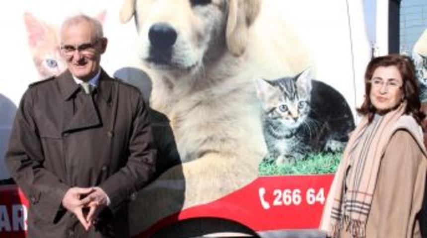 Samsun&rsquo;un ilk hayvan ambulansı hizmete girdi