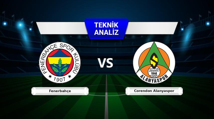 Fenerbah&ccedil;e - Corendon Alanyaspor Ma&ccedil;ı &Ouml;ncesi: Sakatlar, Son Durum ve İstatistikler