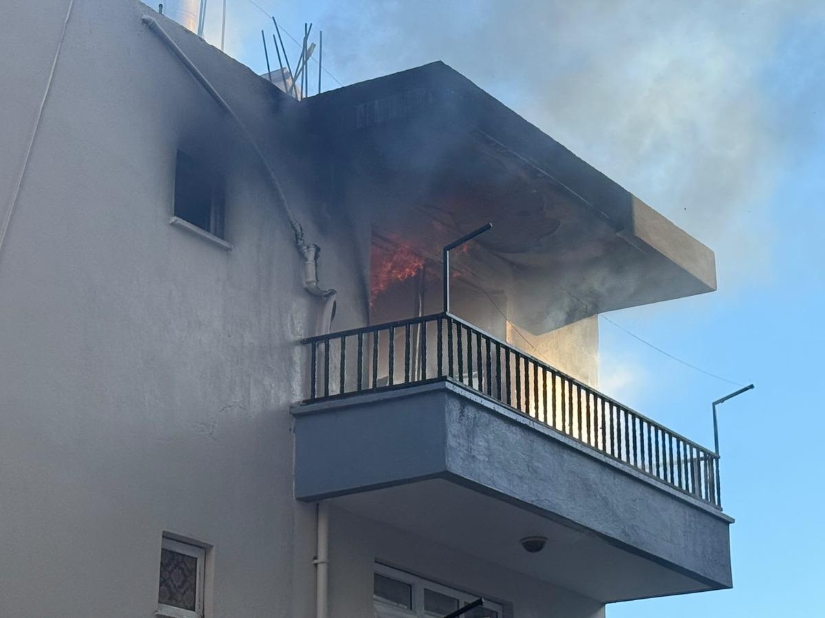 Antalya da ev sahibi dehşeti! Gen&ccedil; kiracı alevlere daldı 2