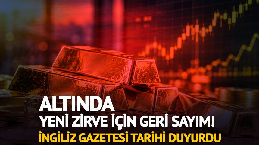 Altında yeni zirve i&ccedil;in geri sayım