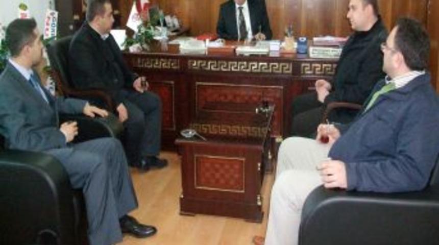 İşadamlarından Müftü Öztürk'ü ziyaret