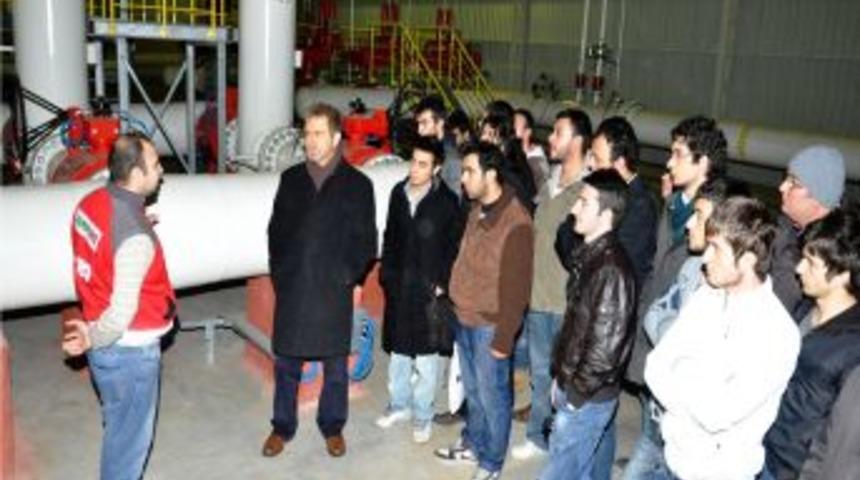 U&Uuml; Teknik Bilimler Meslek Y&uuml;ksek Okulu &ouml;ğrencilerinden Bursagaz&rsquo;a teknik gezi