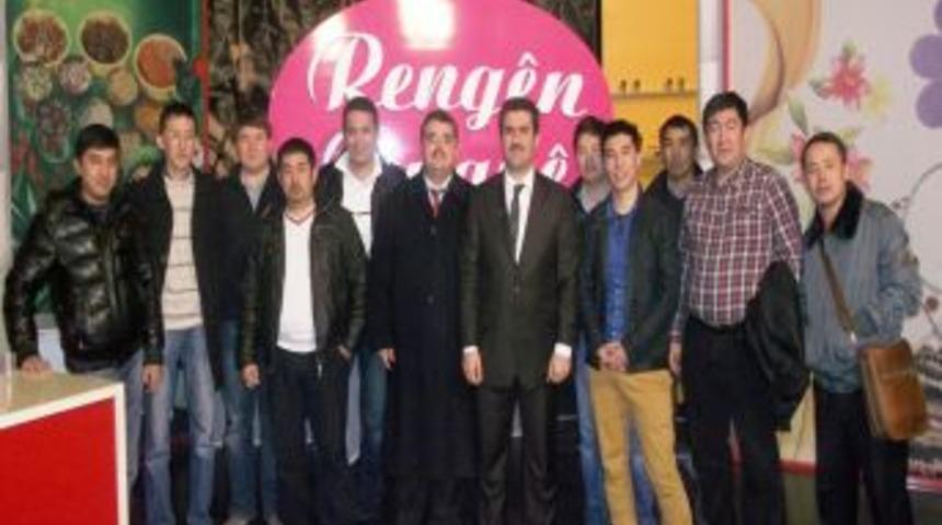 Kazakistanlı gen&ccedil; işadamları Gaziantep&rsquo;te işbirliği imkanlarını araştırıyor