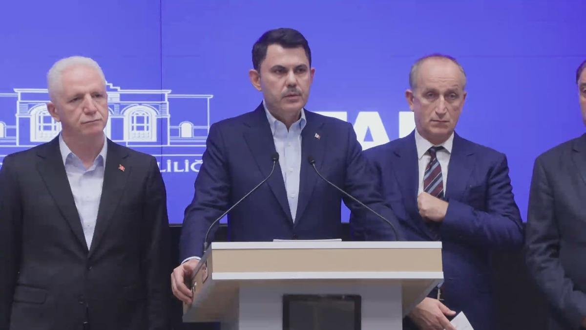 Bakan Kurum dan &Ouml;zg&uuml;r &Ouml;zel e tepki:  Bu olay &uuml;zerinden siyaset yapmak acizliktir  1