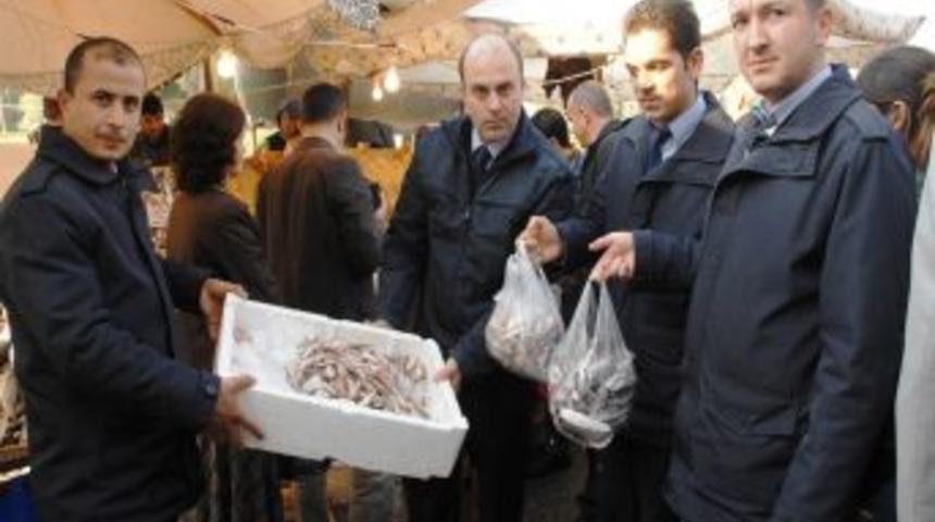 Belediye balıkların boyunu &ouml;l&ccedil;t&uuml;