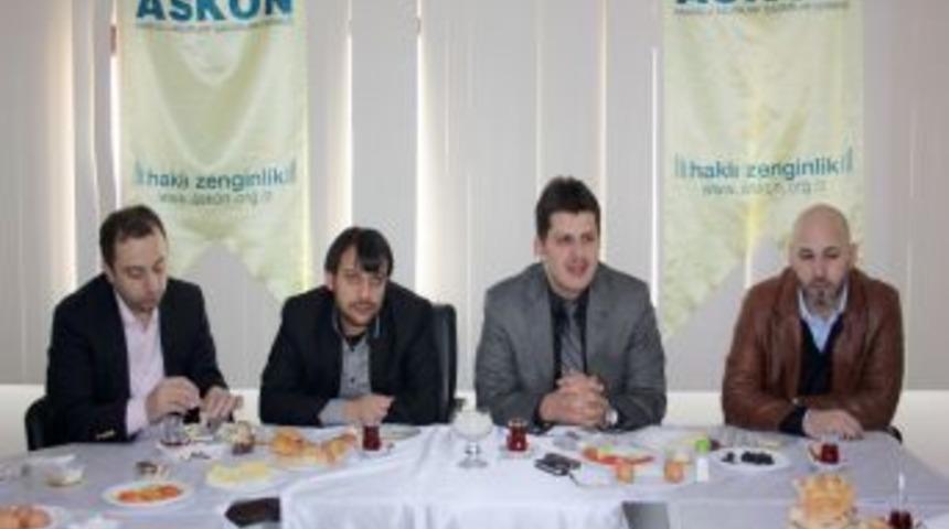 ASKON gazetecileri ağırladı