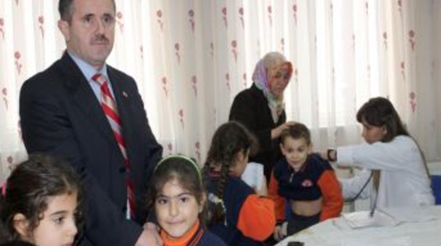 Mirkelam İlköğretim, öğrencilerinin sağlığını yakından takip ediyor