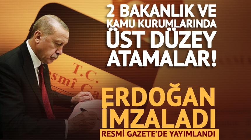 Erdoğan imzaladı, Resmi Gazete'de yayımlandı!