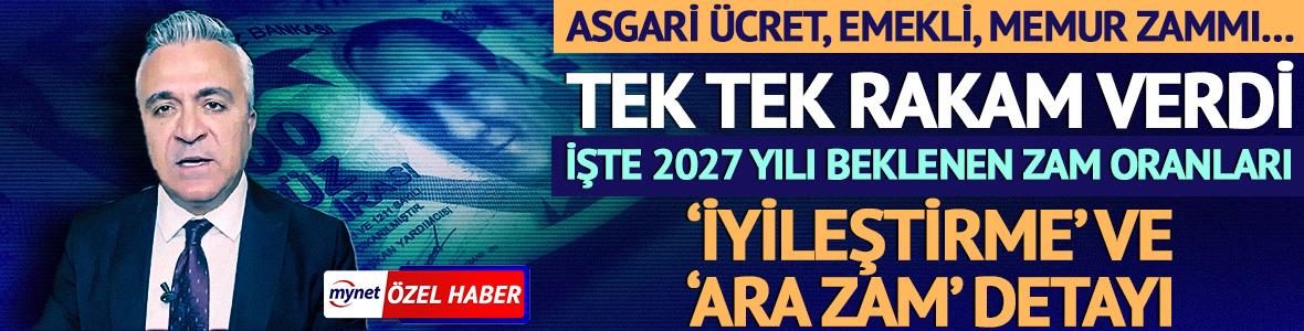 Asgari &uuml;cret, emekli, memur zammı: &Ouml;zg&uuml;r Erdursun rakam verdi! 'İyileştirme ve ara zam' detayı