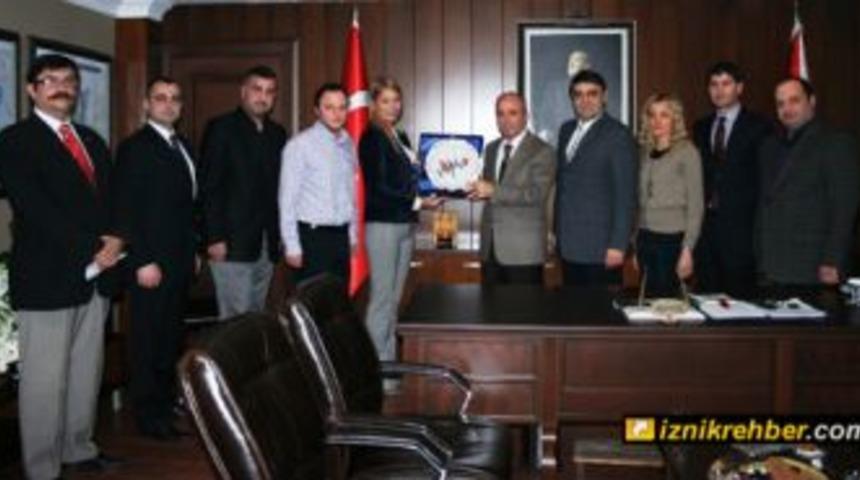 Kumcu Bursa Em Md Kahya&rsquo;yı İznik&rsquo;e davet etti