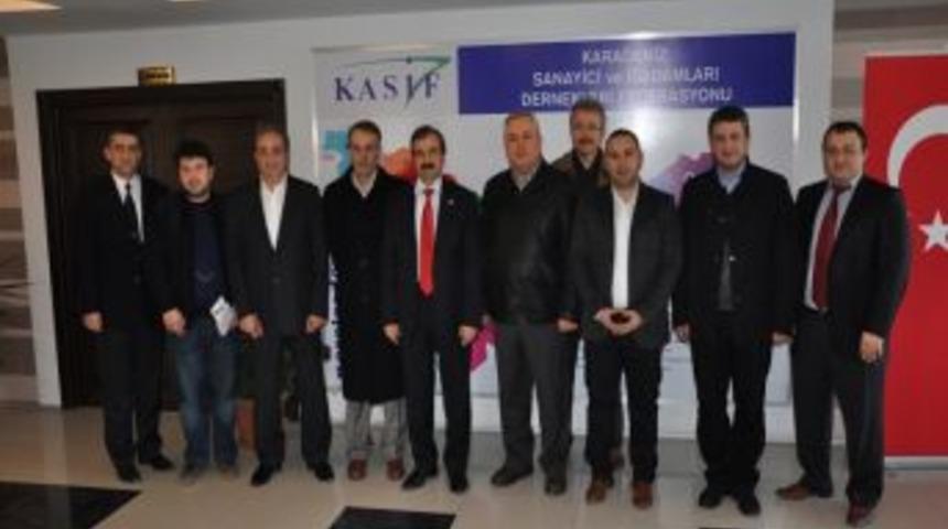 KASİAD, Tekkek&ouml;y Belediye Başkanı Hayati Tekin'i konuk etti