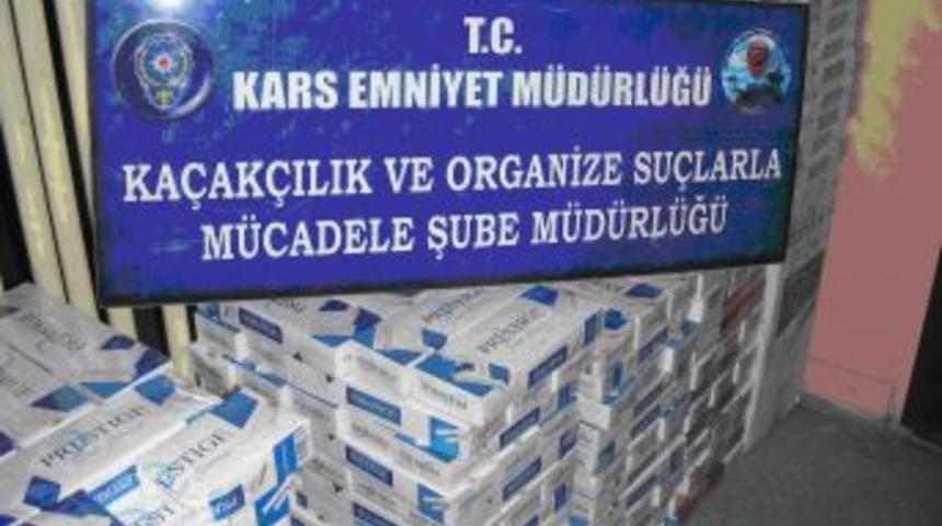 Kars İl Emniyet M&uuml;d&uuml;rl&uuml;ğ&uuml; ka&ccedil;ak&ccedil;ılara g&ouml;z a&ccedil;tırmıyor