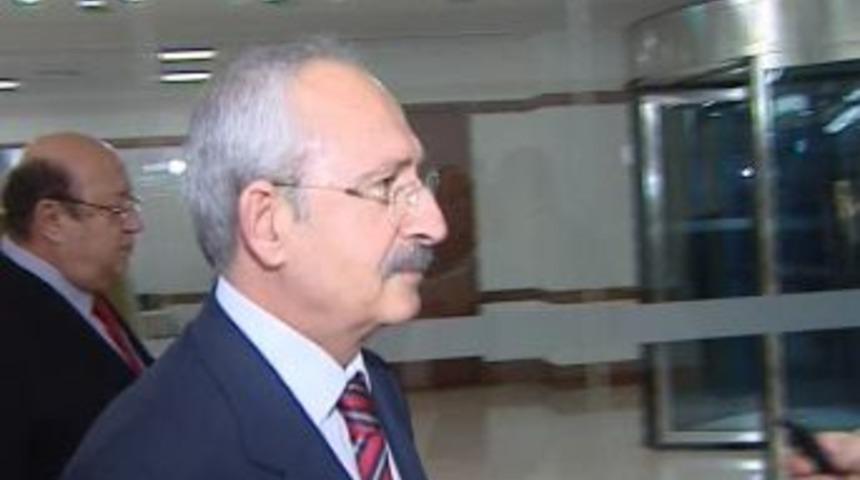 CHP lideri Kılı&ccedil;daroğlu İstanbul'da