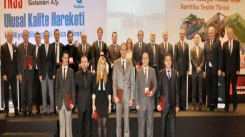 Savunma sistemi sertifikası alan 11 firma OSTİM'den