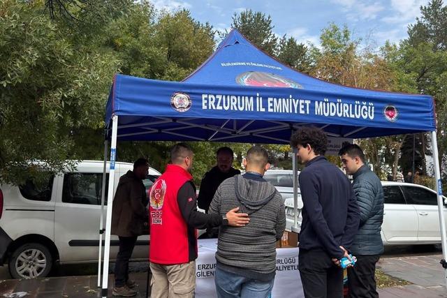Erzurum polisi 5 bin üniversiteliyi güvenli gelecek konusunda bilgilendirdi 1