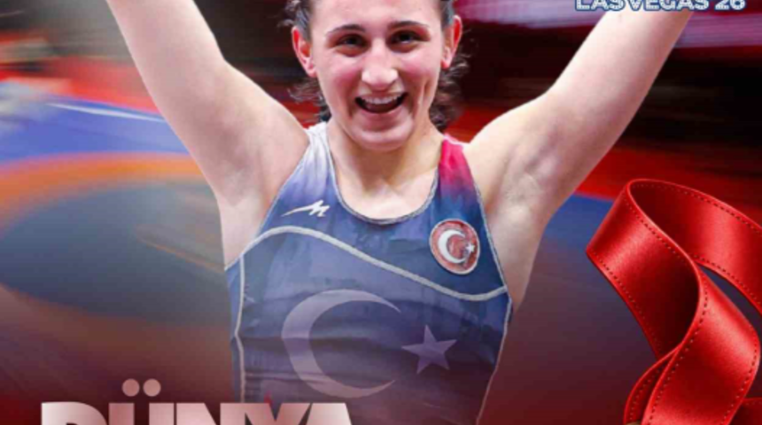 Milli g&uuml;reş&ccedil;i Elmira Yasin, d&uuml;nya &uuml;&ccedil;&uuml;nc&uuml;s&uuml; oldu