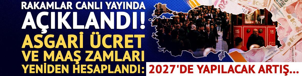 Enflasyon beklentisi belli oldu, 2027 asgari &uuml;cret ve emekli zammı hesaplandı