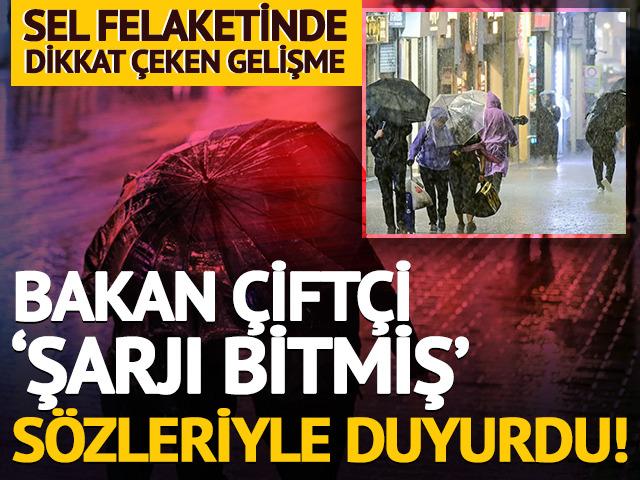 İstanbul'da sel felaketi! Bakan Kurum ve Bakan &Ccedil;ift&ccedil;i'den a&ccedil;ıklama: "4 vatandaşımız kayıp olarak aranıyor"