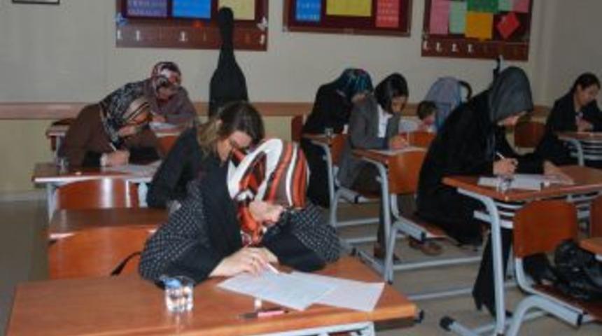 Bu kez veliler sınava tabi tutuldu