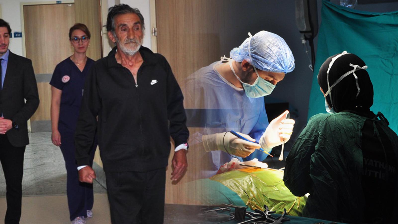 Milyonda 3 kişide görülen vaka: Cebinde taşıdığı iple ayağını kaldırıyordu