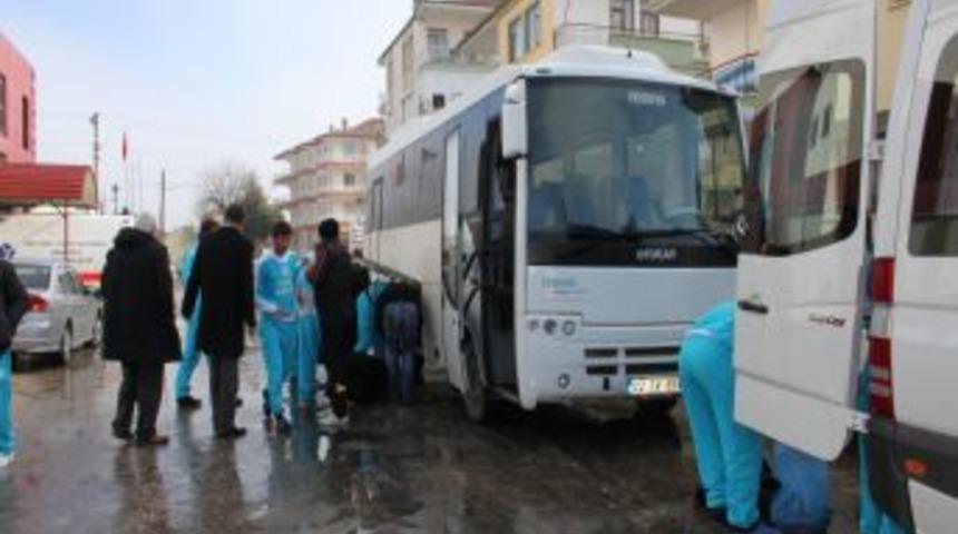 Keşanspor futbolcuların kaza öncesi görüntüleri