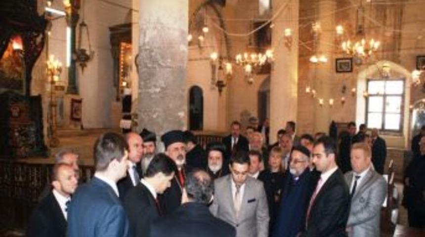 Hazreti İsa&rsquo;nın Vaftiz g&uuml;n&uuml; Mardin'de kutlandı