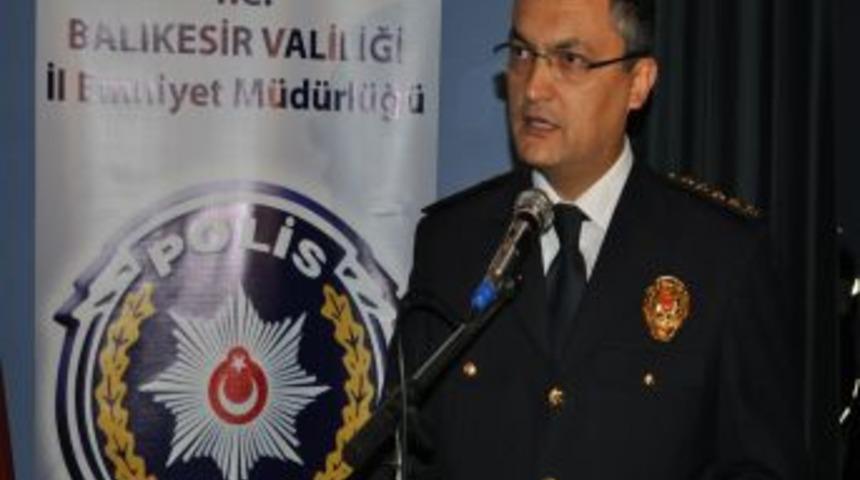 Balıkesir Emniyet M&uuml;d&uuml;r&uuml; Aydın, &Ccedil;alışan Gazeteciler G&uuml;n&uuml;'n&uuml; kutladı