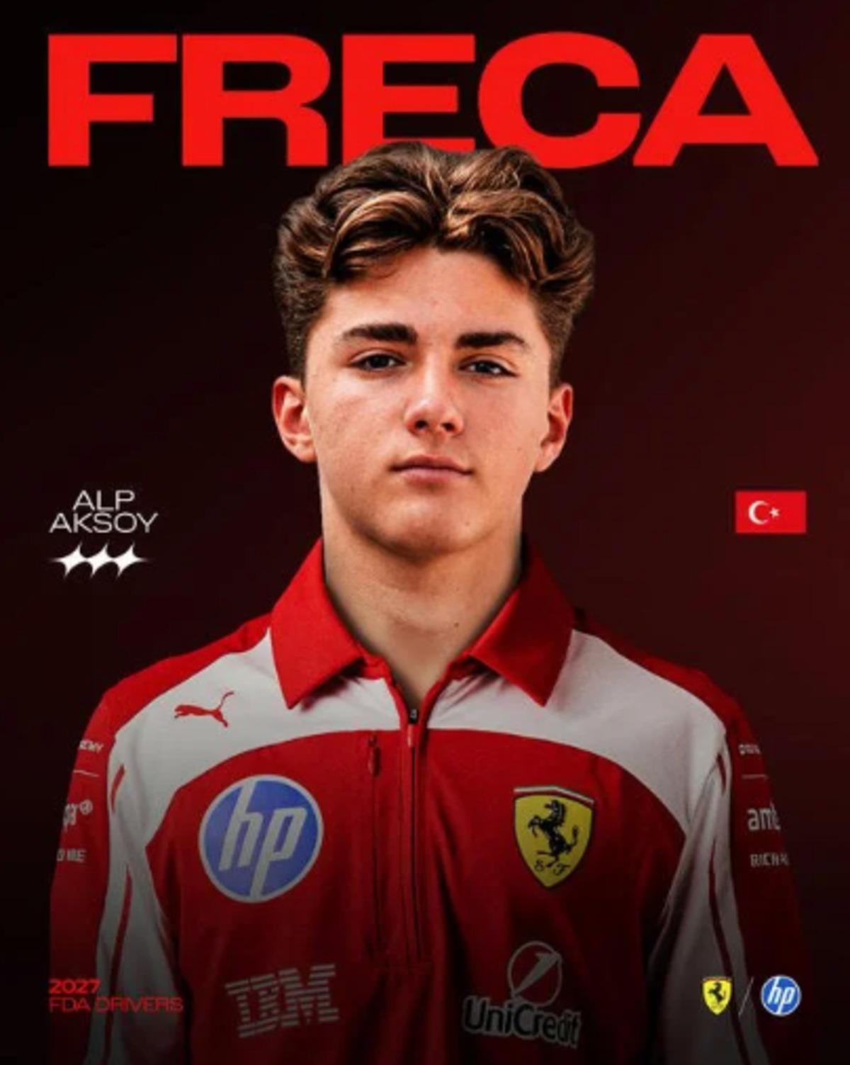 16 yaşındaki Türk pilot Ferrari de! 5 yıllık anlaşma 4