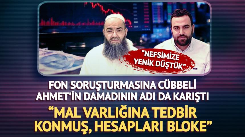 Fon soruşturmasına C&uuml;bbeli Ahmet'in damadı Esat Palazoğlu'nun da adı karıştı: "Nefsimize yenildik"