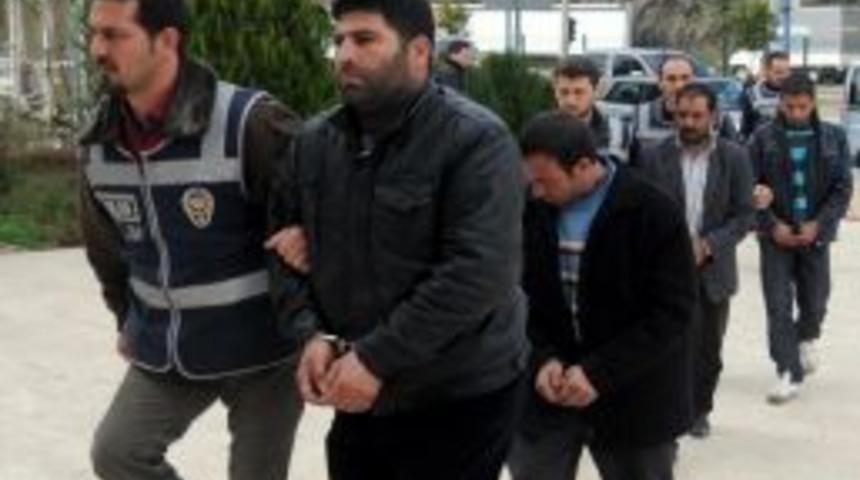 Alanya'da uyuşturucu operasyonunda yakalanan 4 zanlı tutuklandı