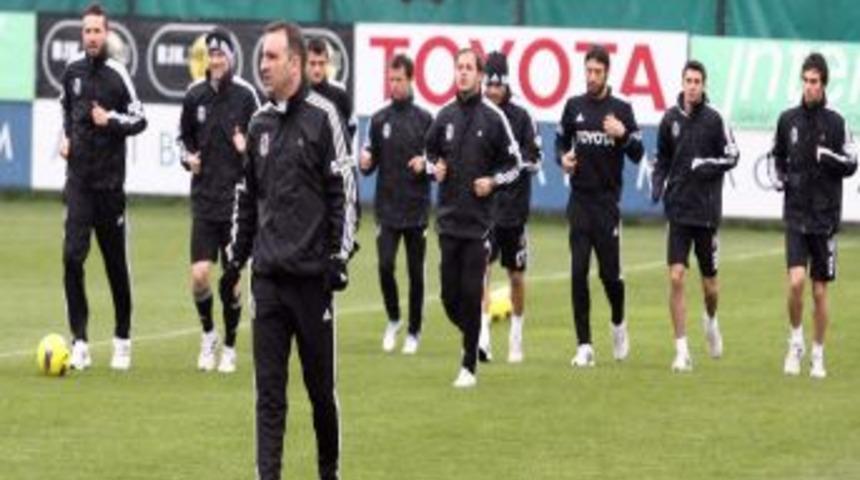 Beşiktaş, ara vermeden kupa ma&ccedil;ı hazırlıklarına başladı