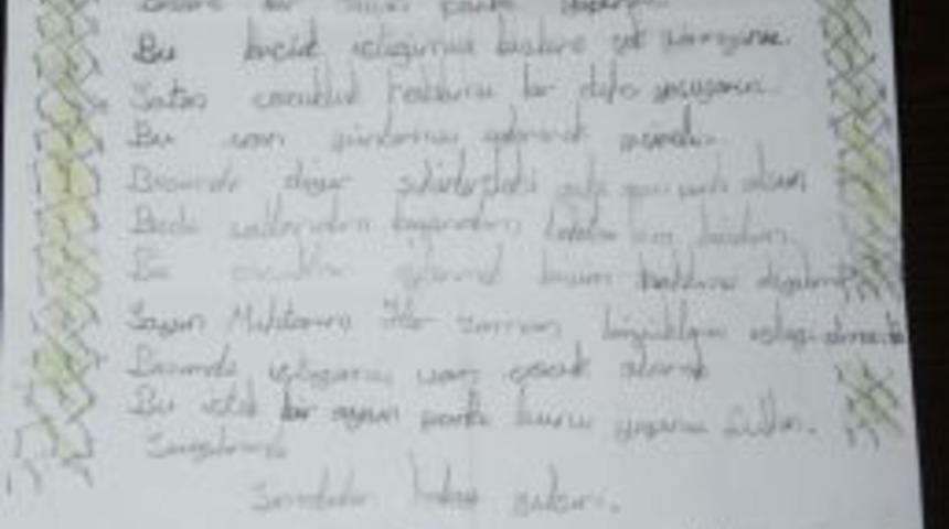 K&ouml;y &ccedil;ocukları, mektupla k&ouml;ylerine park istedi