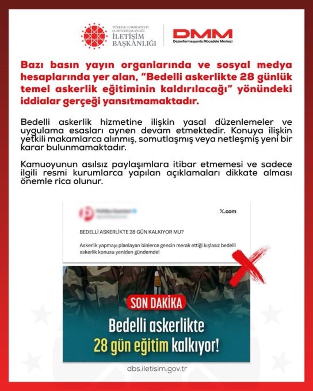Bedelli askerlik kaldırılıyor mu? DMM den yanıt geldi 2