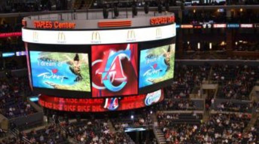 Fethiye NBA ma&ccedil;larında tanıtılıyor