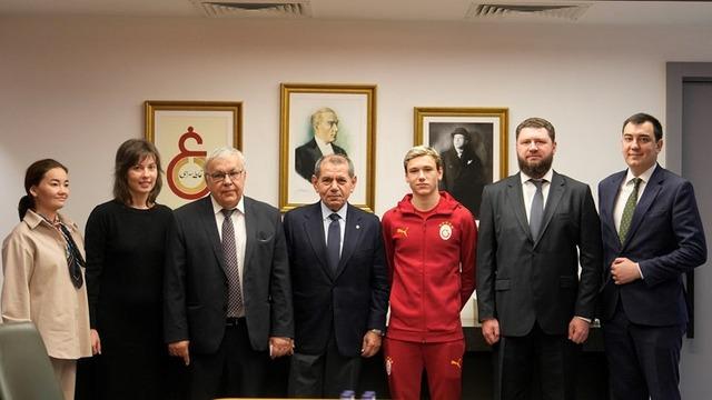 Rus heyetinden, Dursun Özbek’e ziyaret