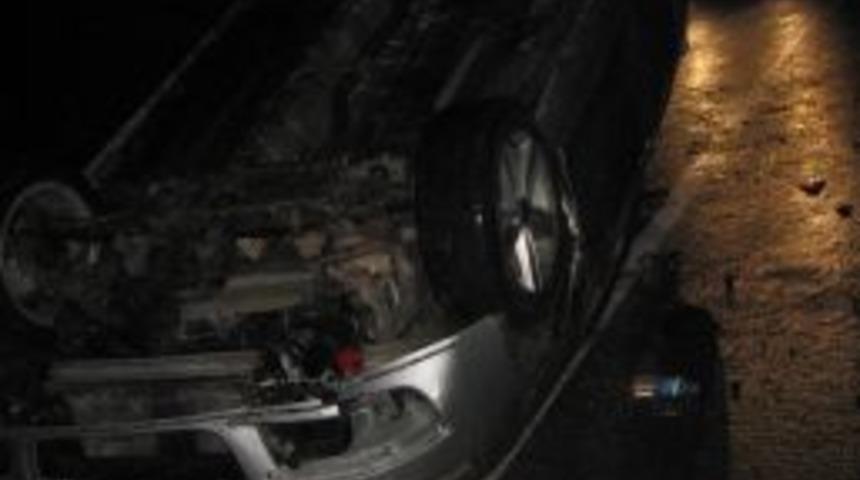 Erbaa&rsquo;da trafik kazası: 1 yaralı